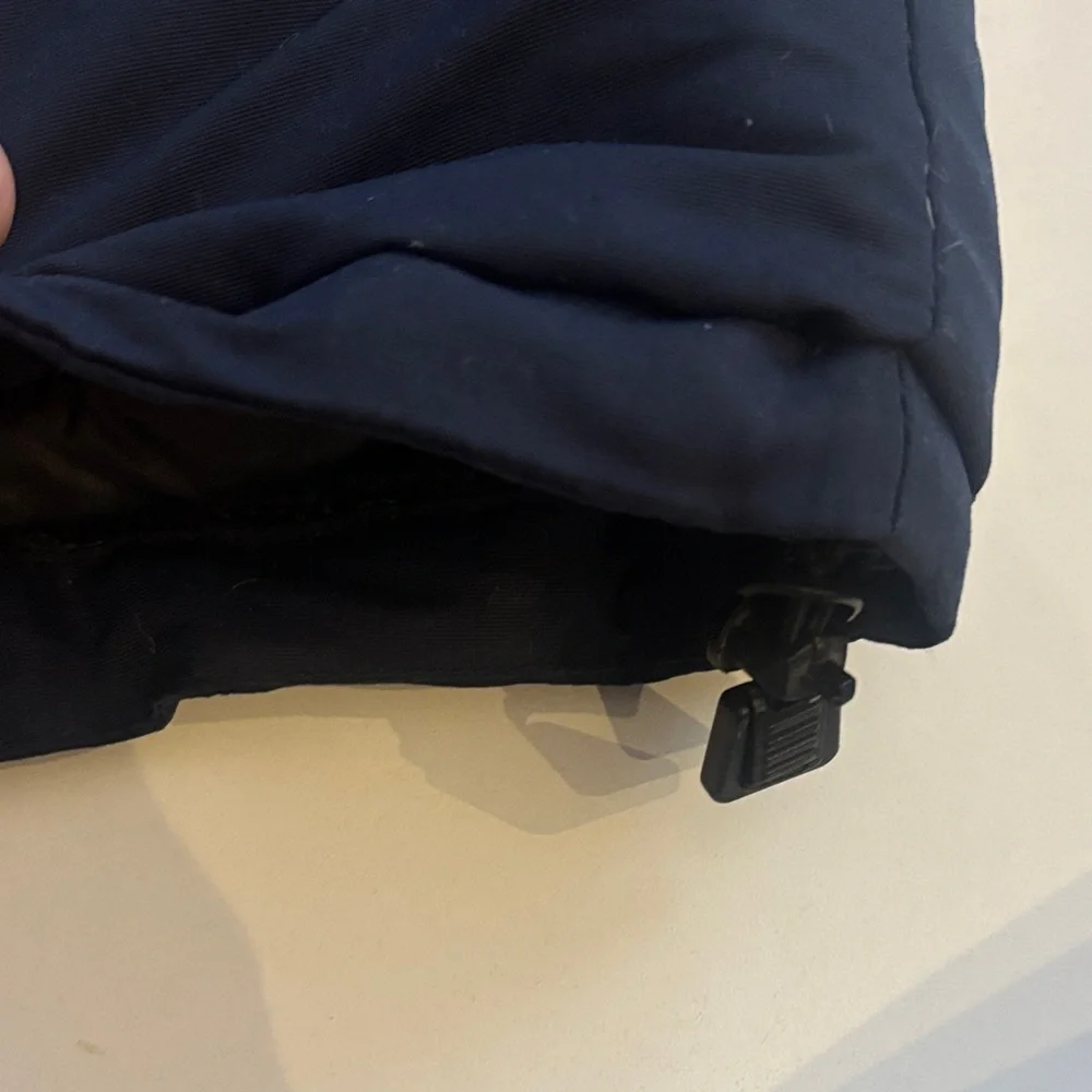Canada Goose Navy Down Parka with Fur-Trim Hood